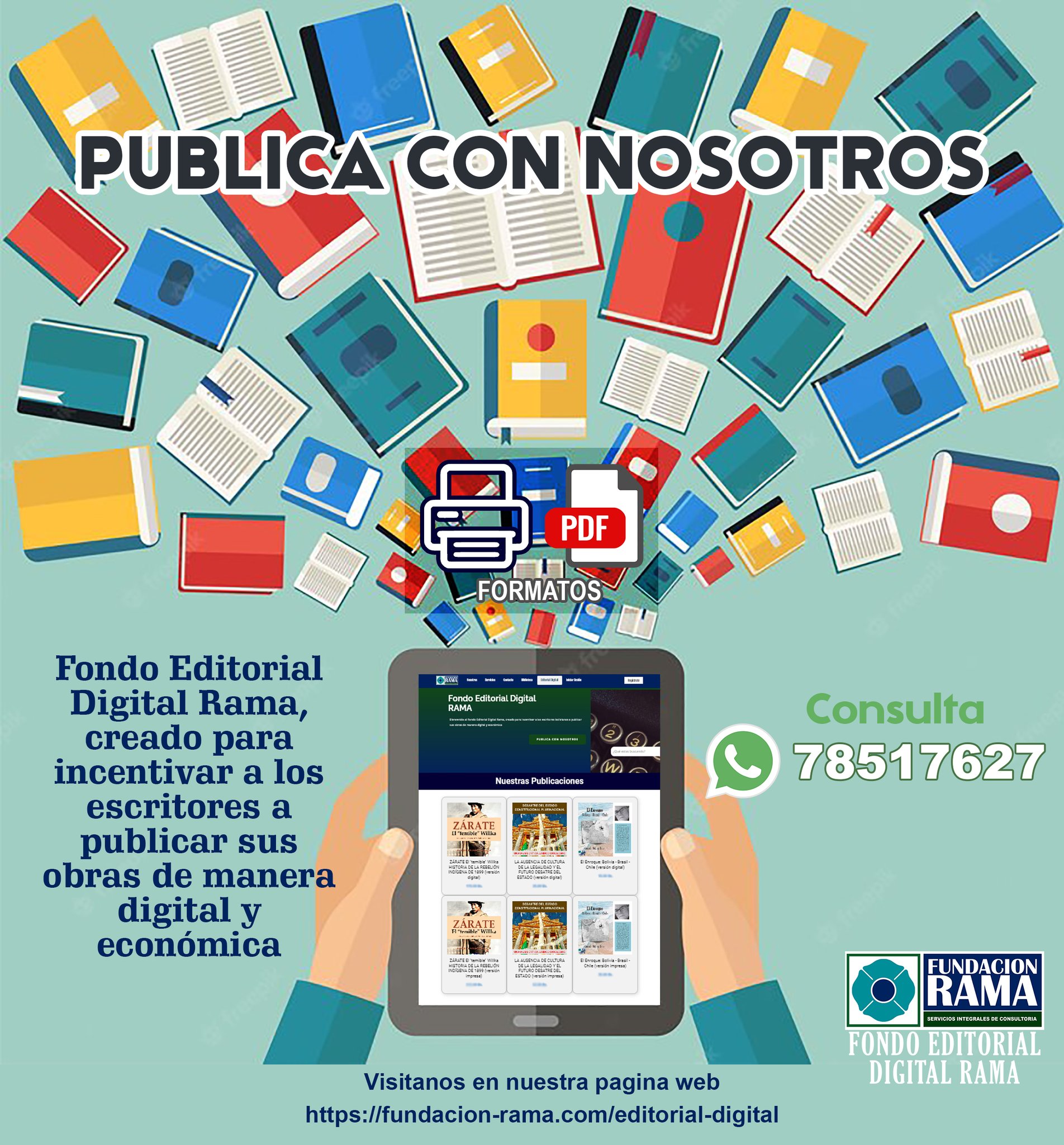 Fundación Rama - 🎯Suscríbete a nuestra Biblioteca Digital... | Facebook