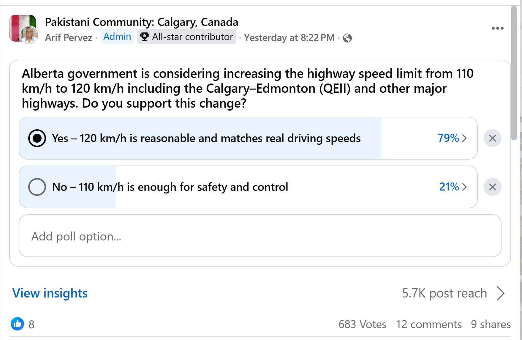 We love Alberta | # Alberta considering boost in speed limit to 120 km ...