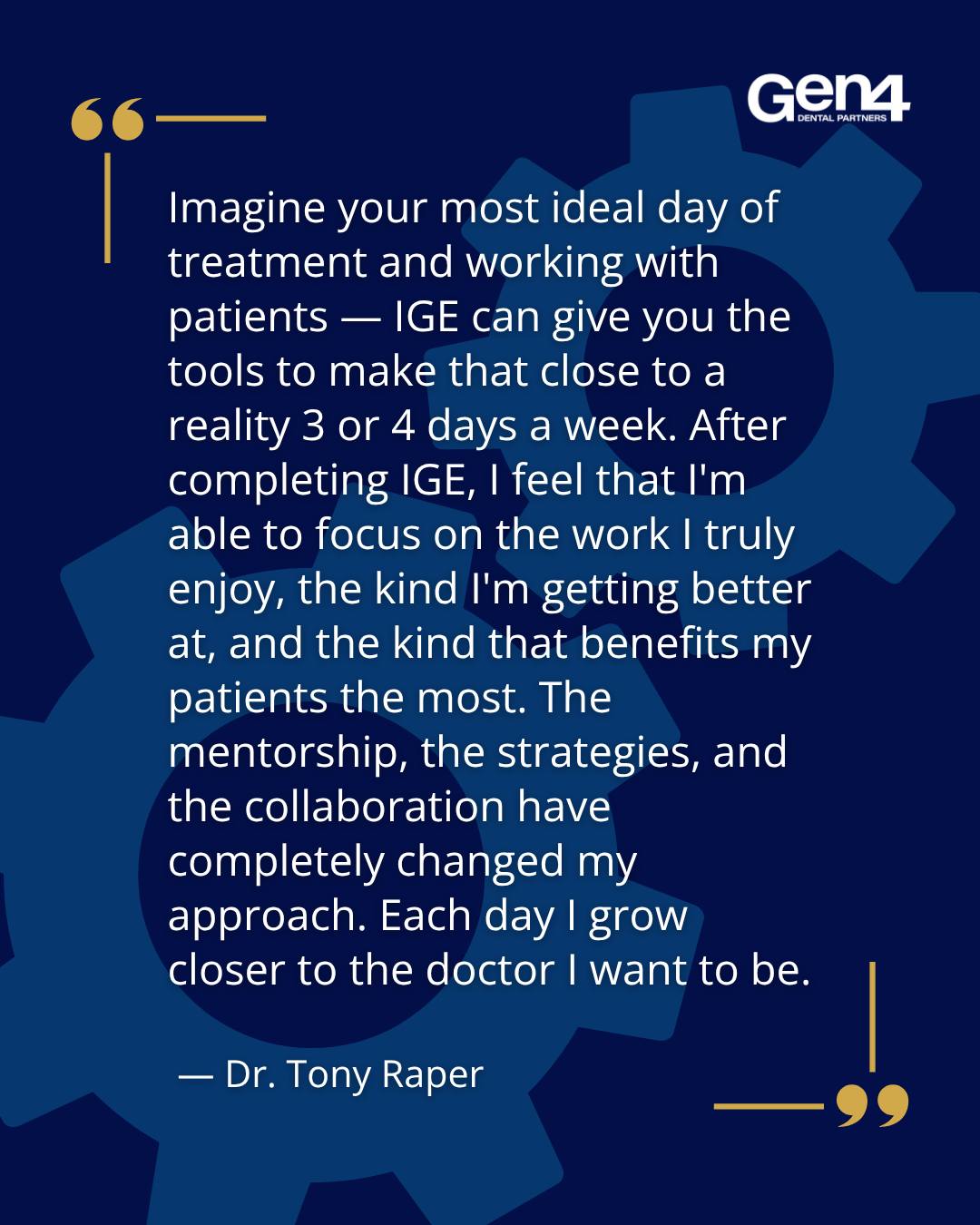 Case Study Spotlight: Dr. Raper’s... - Gen4 Dental Partners | Facebook