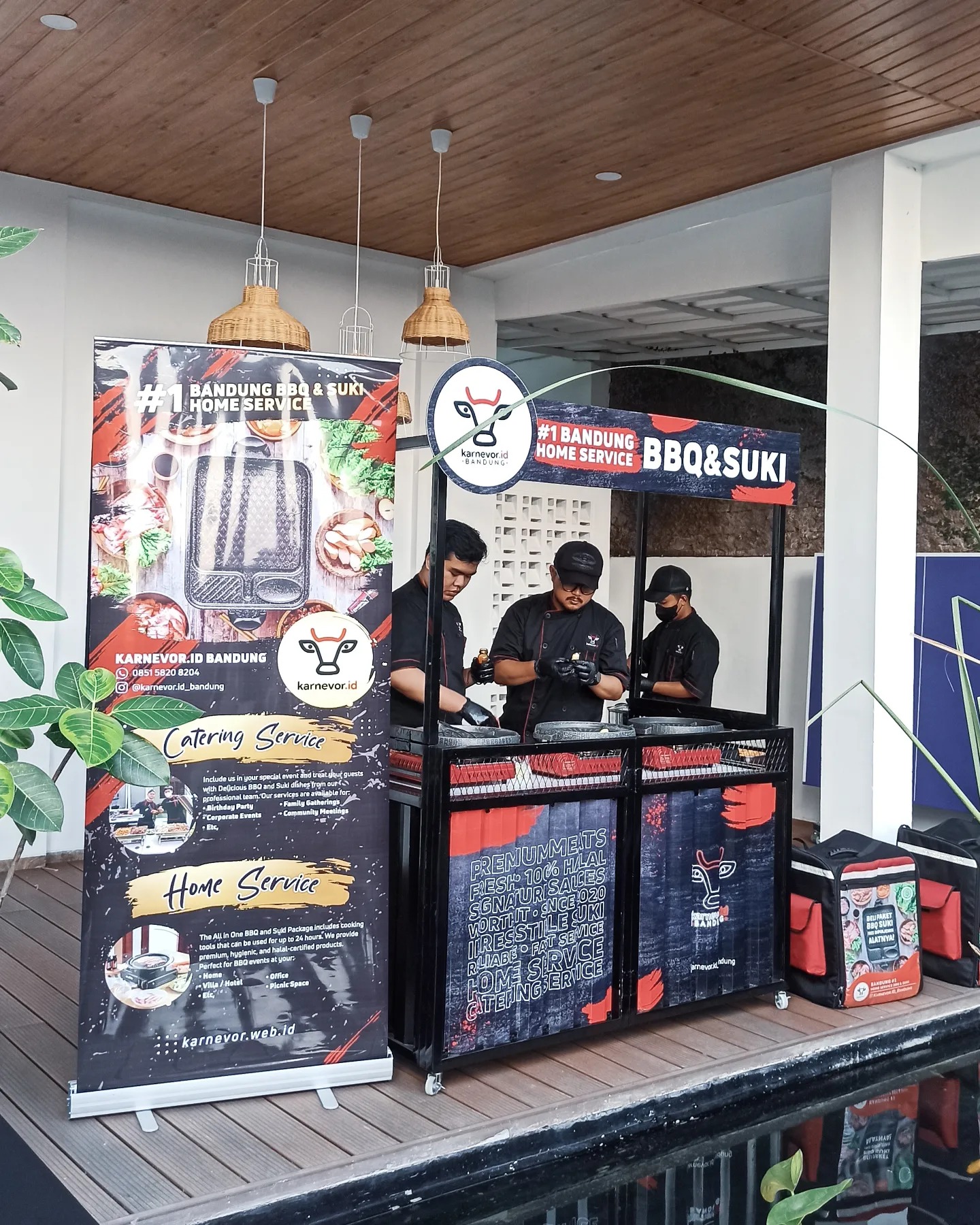 Karnevor.id Antapani Bandung BBQ Home Service