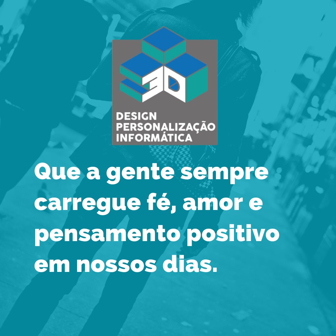 3D Design Personalização Informática