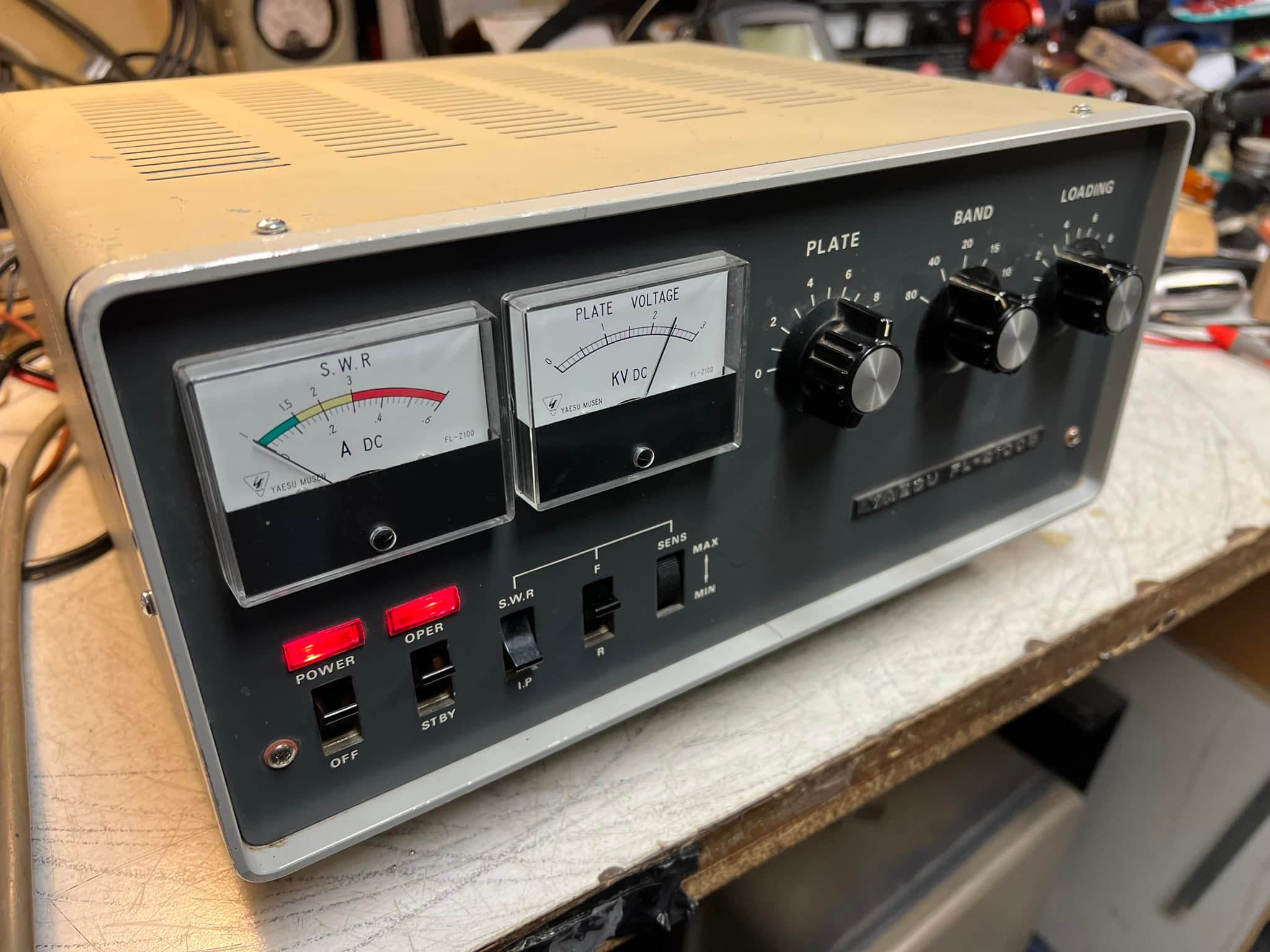 Yaesu, FL-2100Z, linear amplifier