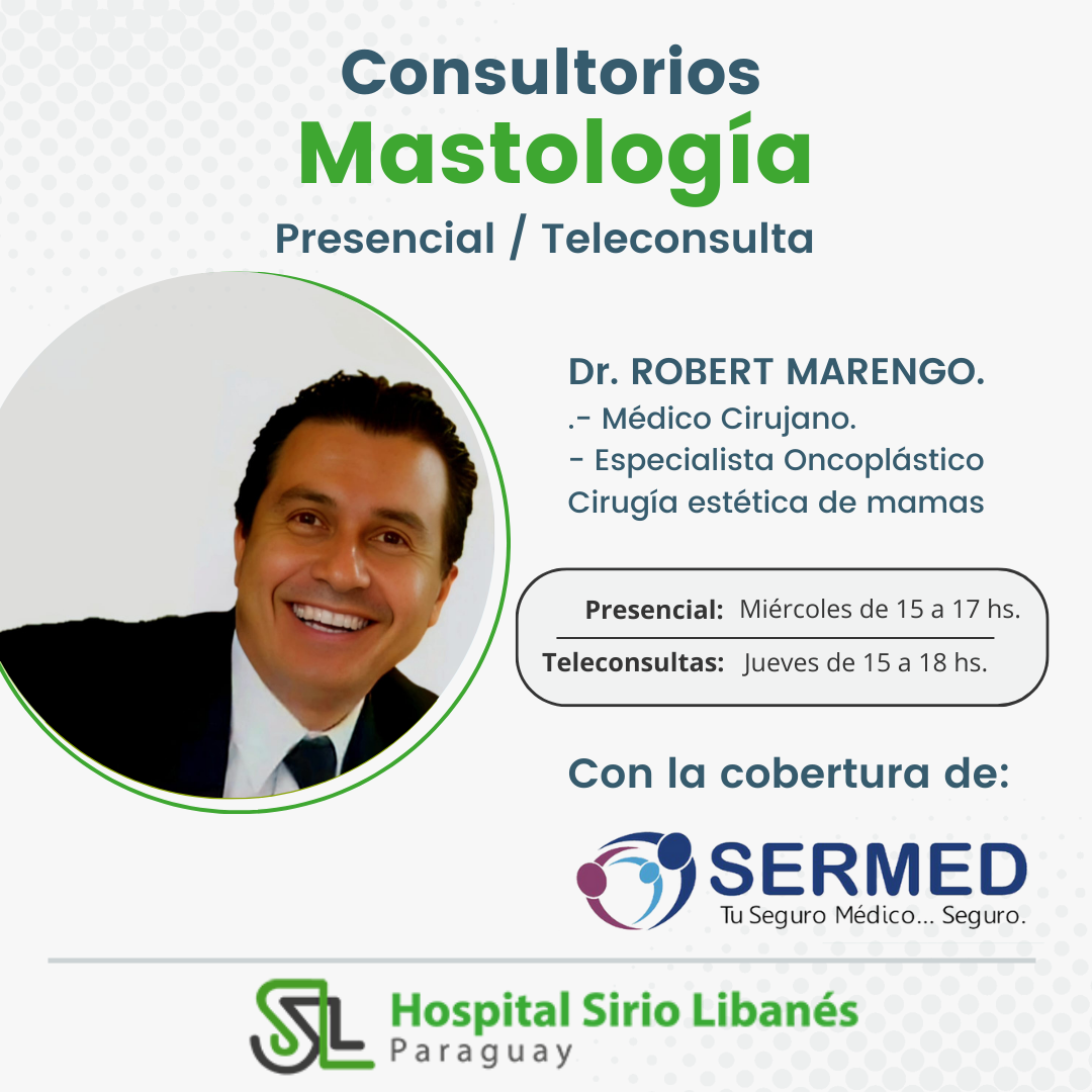 CONSULTORIOS MÉDICOS EN... - Hospital Sirio Libanes PY | Facebook