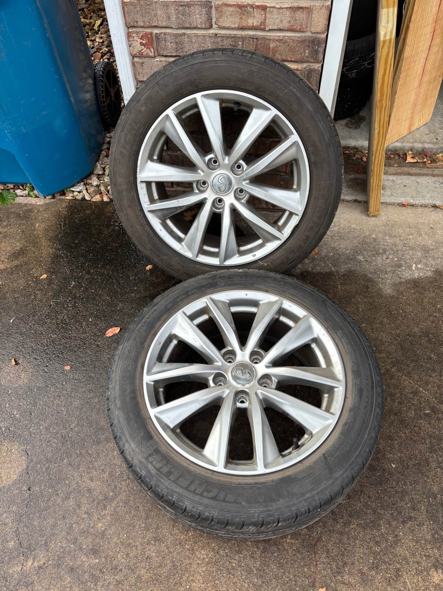 Infinity Stock Wheels - Car Wheels, Tires & Parts - Redings Mill ...