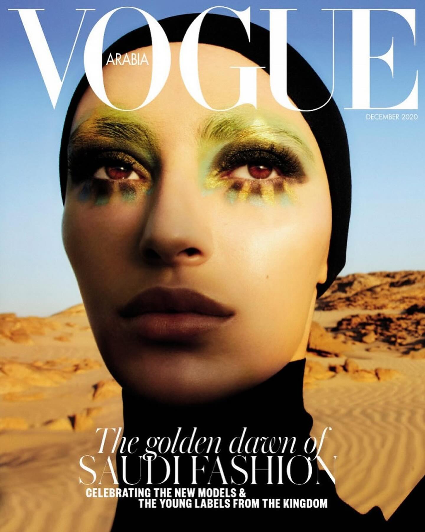 The December issue of Vogue Arabia celebrates the vision of Saudi