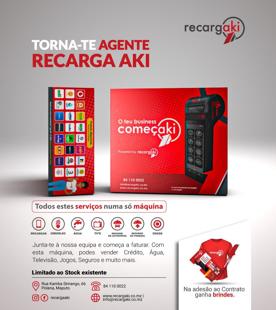 RecargaAki - Torna-te agente Recarga Aki e começa a... | Facebook