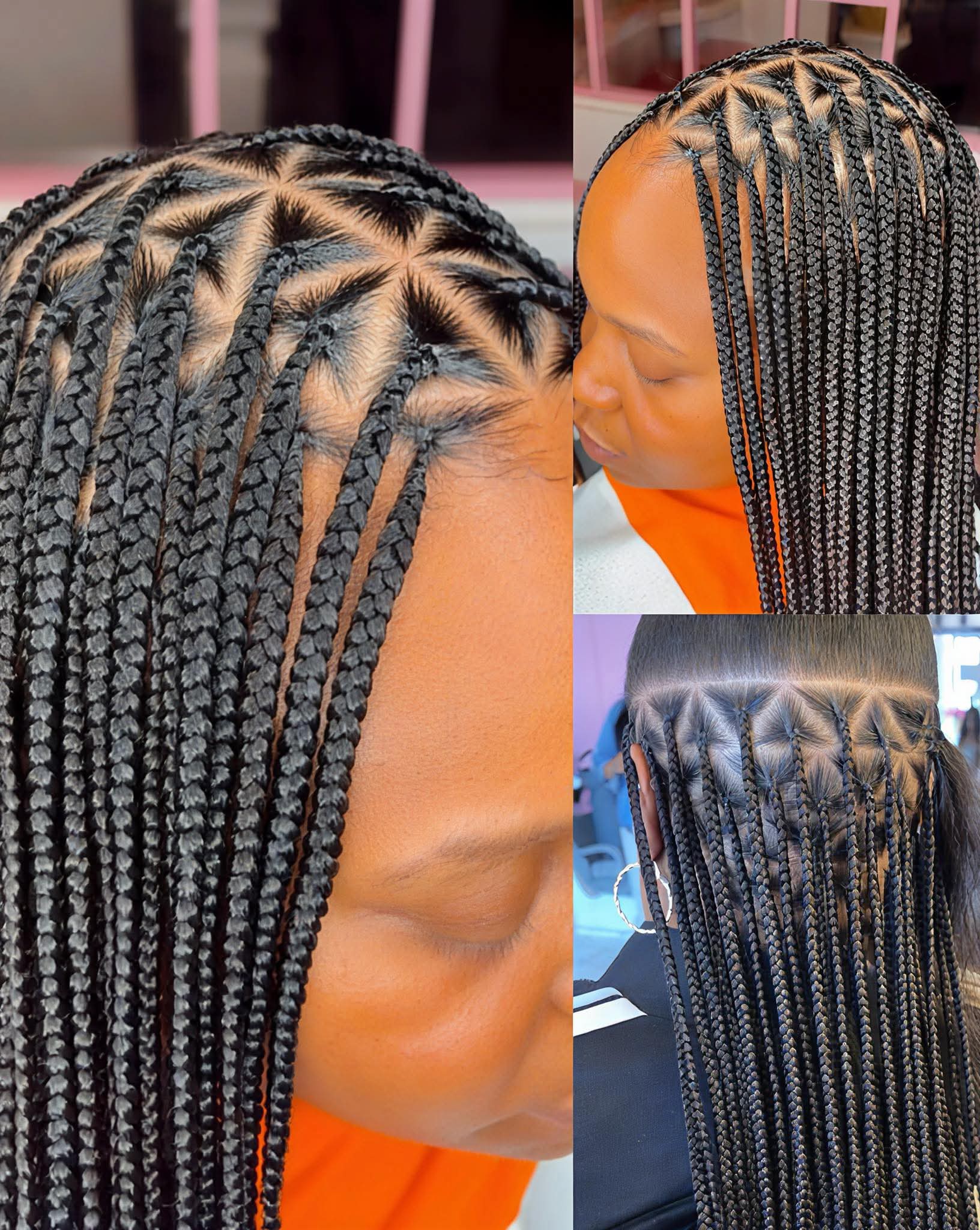 Oh my, these braids inspiration by @sly braids beauty are just too 