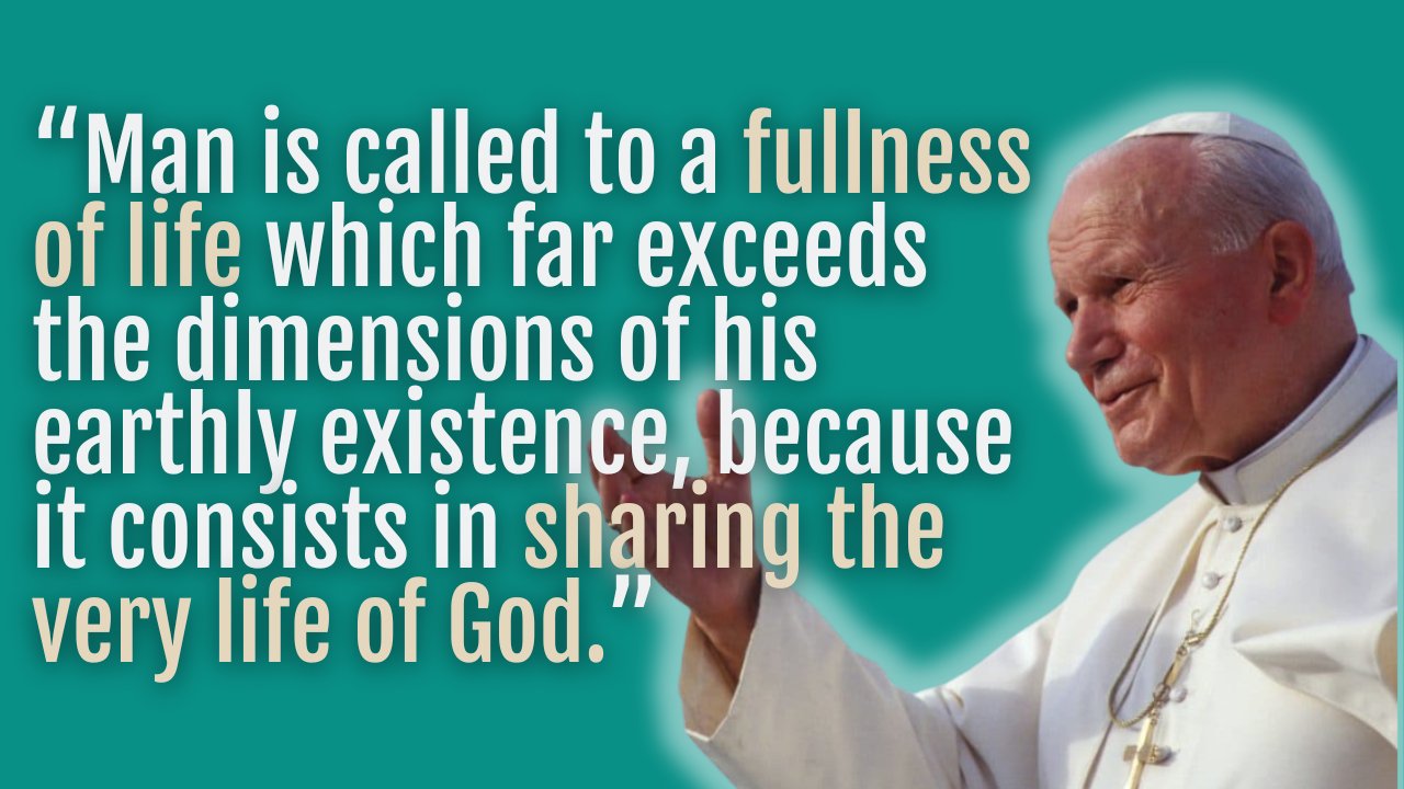 St. - Happy Feast Day of Saint John Paul II! The Catholic Church ...