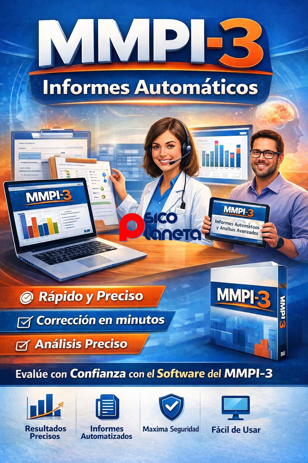 Psicoplaneta - 🔴¡NOVEDAD! SOFTWARE DE CORRECCIÓN DEL MMPI-3 📢Ahorra ...