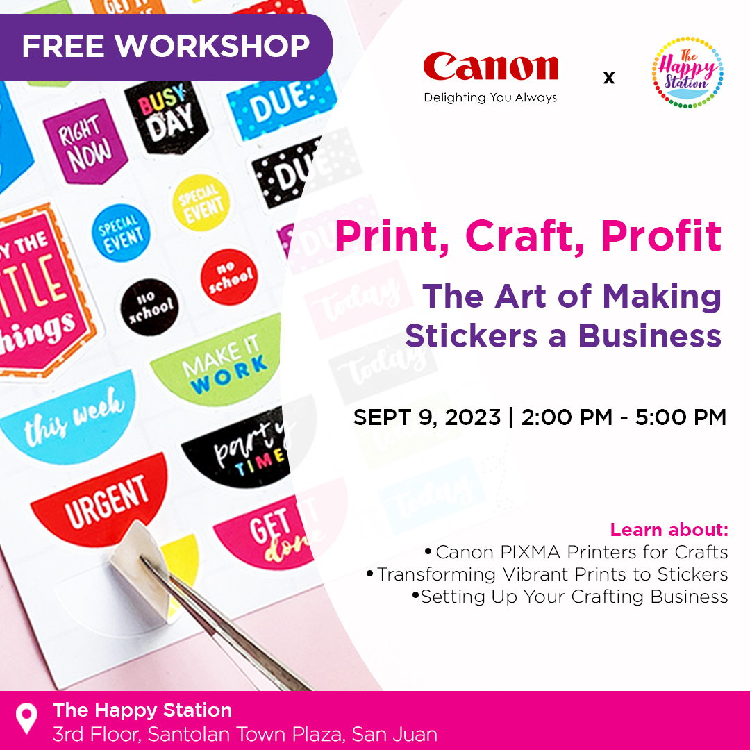 The Happy - Who doesn't love stickers? 😍 Learn how to make your own ...