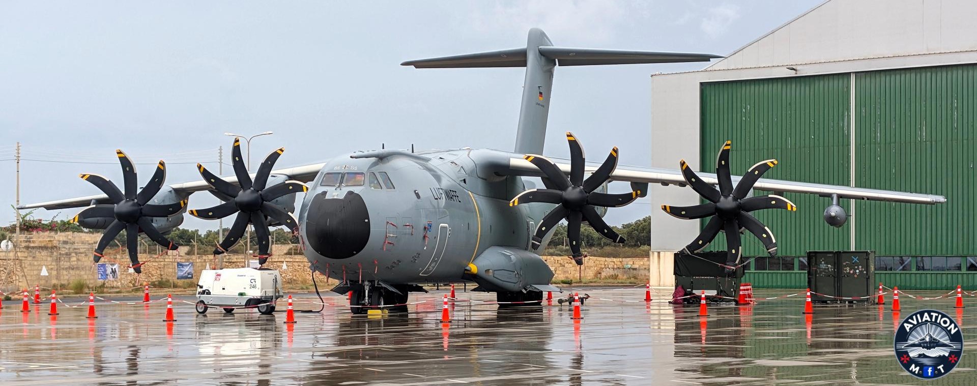 Aviation - Airbus Atlas A400M from the Luftwaffe-German Air Force, the ...