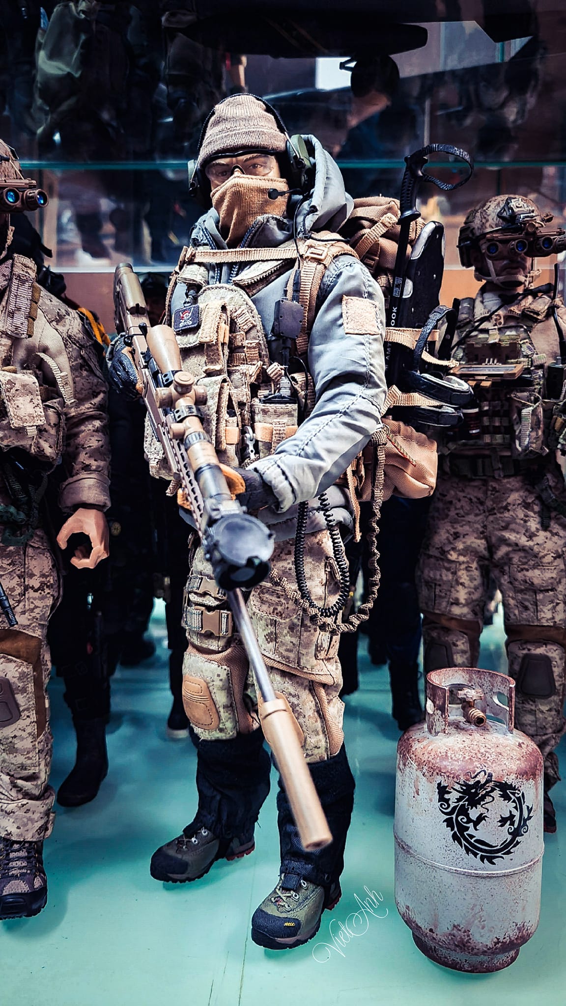 Seal team 5 mountain ops custom toys