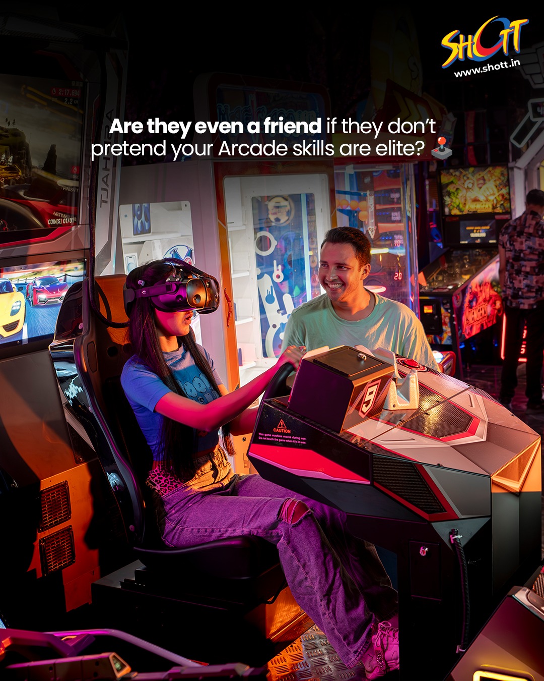 SHOTT - Future pro gamer loading…😎 [arcade games Mumbai,... | Facebook