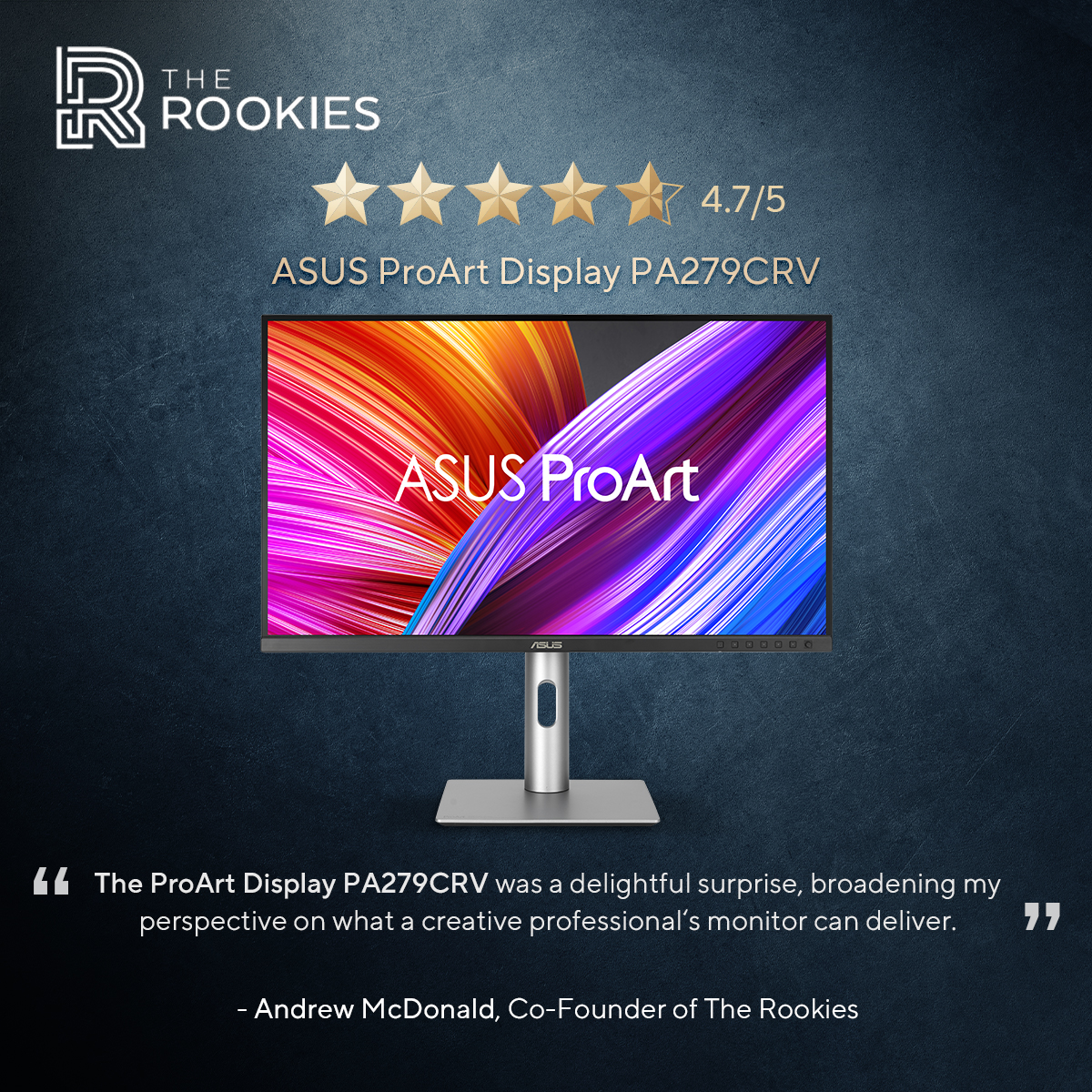 ?️Meet the #ASUS #ProArt Display PA279CRV! Rated 4.7 out of 5 