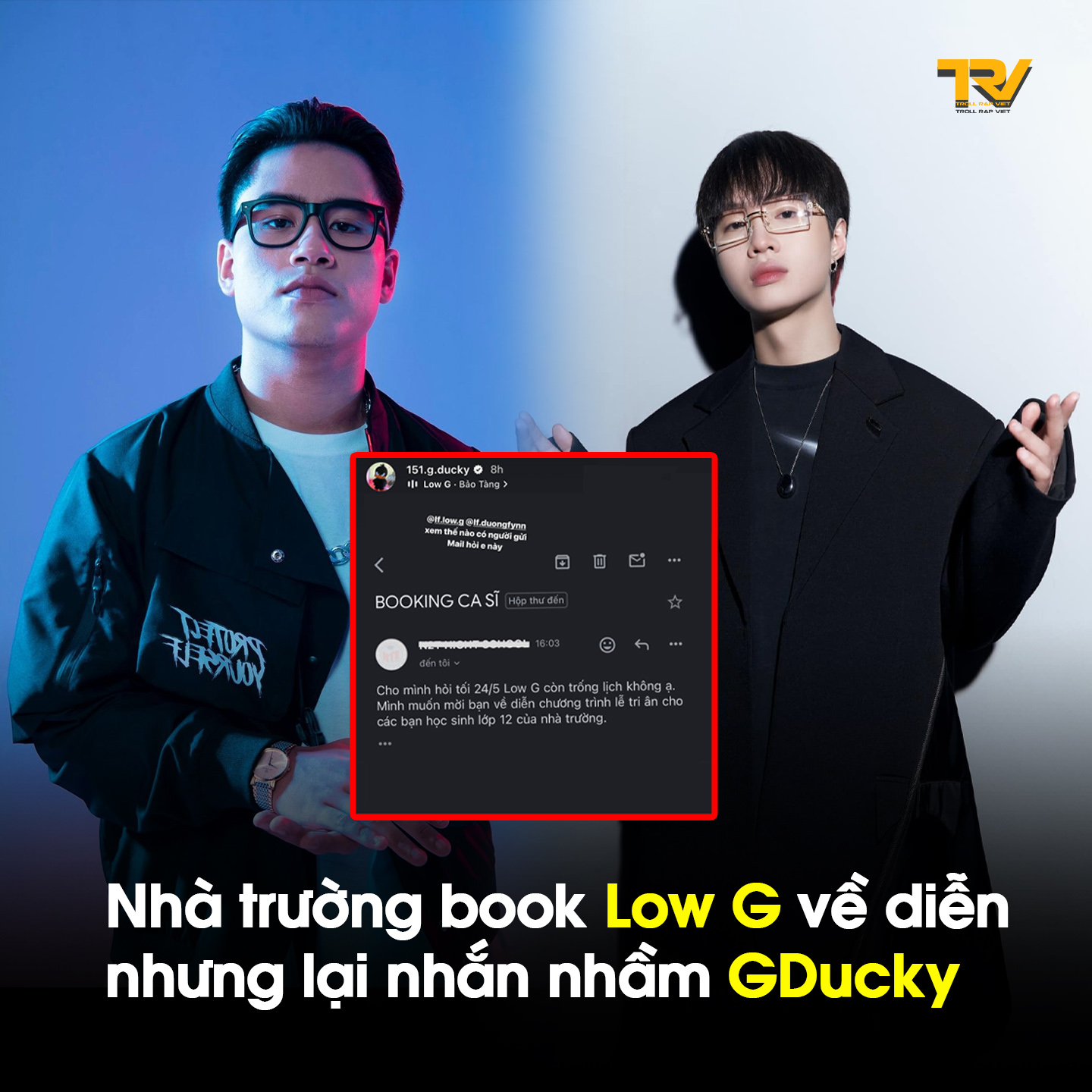 Troll Rap Việt - Nhà trường nào chơi lớn thế =))