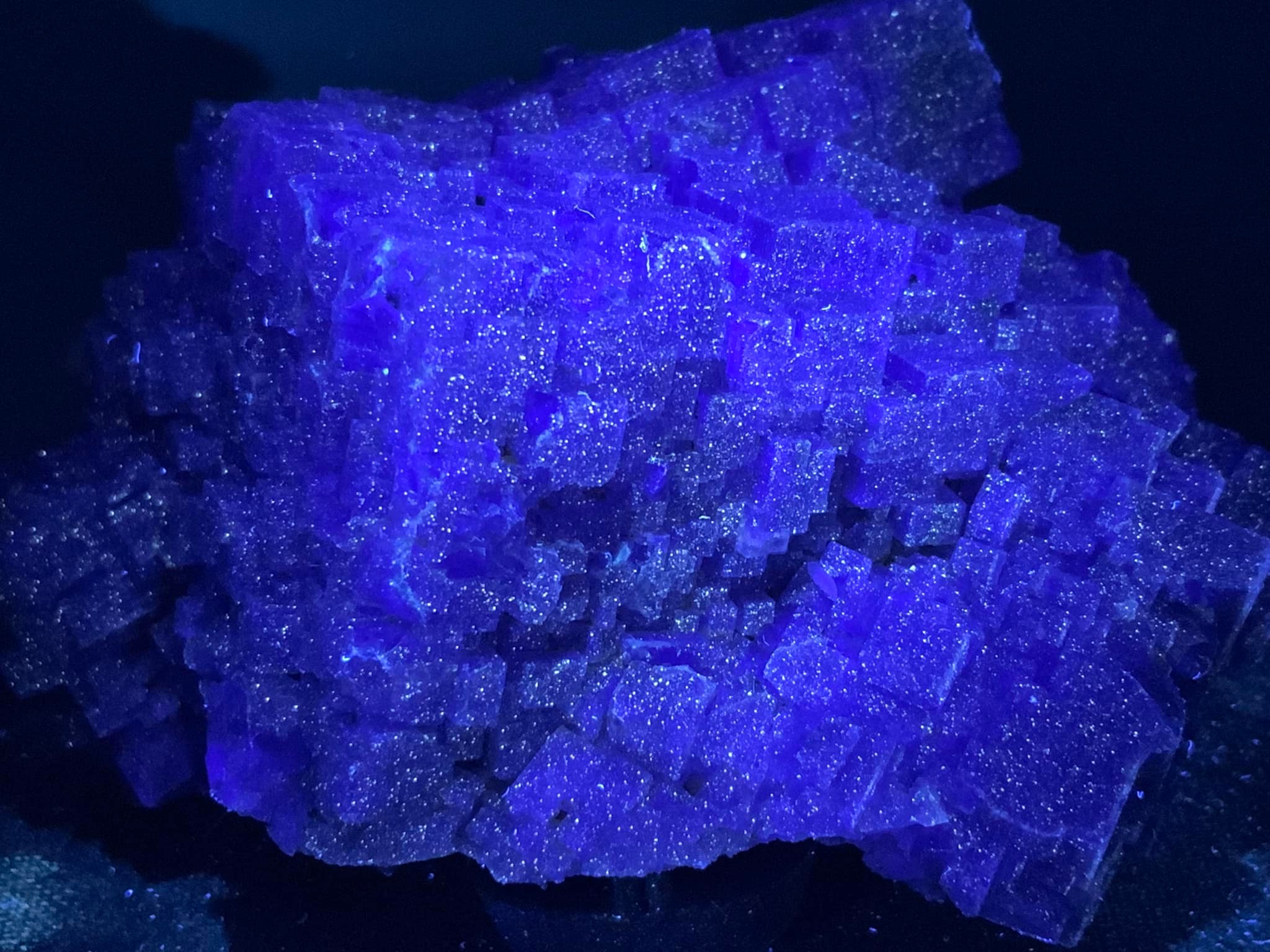 Fluorite Specimen from Hastie's Quarry, Illinois