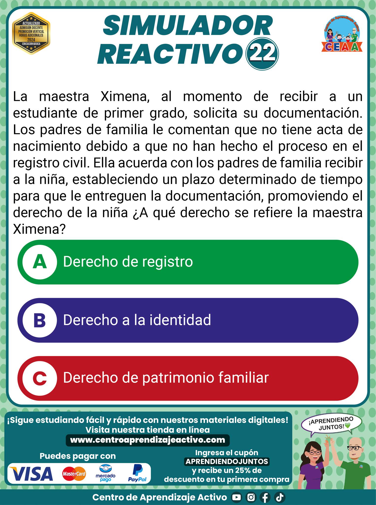 💚Logra tu 🏆PLAZA... - CEAA: Centro de Aprendizaje Activo