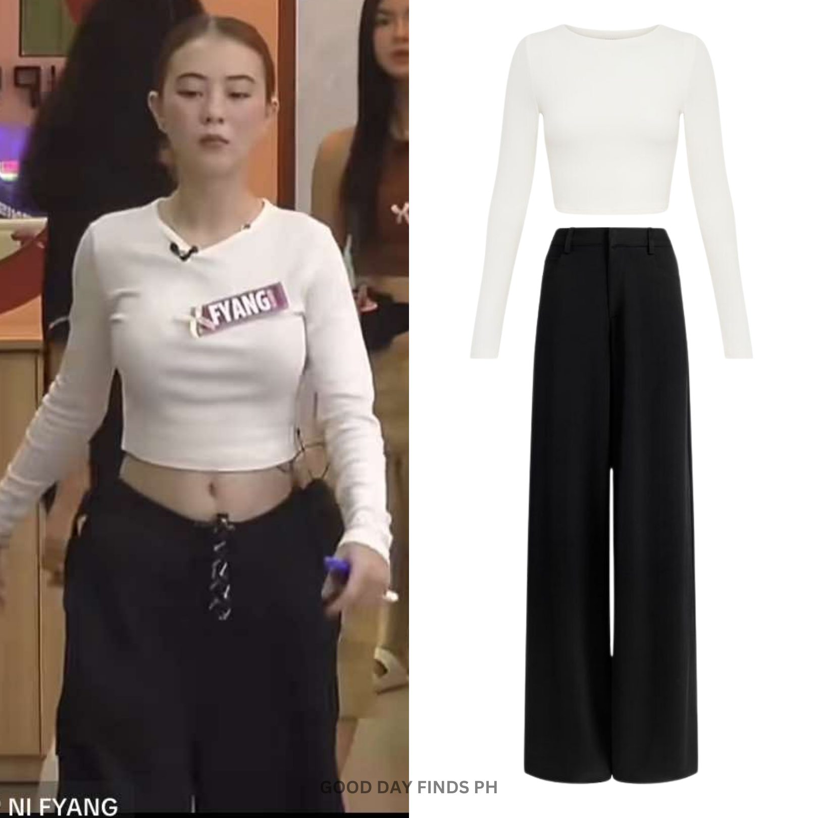 Good - ↳ long sleeve- https://s.shopee.ph/40NoZpqzOG ↳ black pants ...