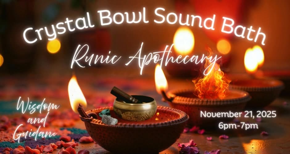 Crystal Bowl Sound Bath - Wisdom and Guidance