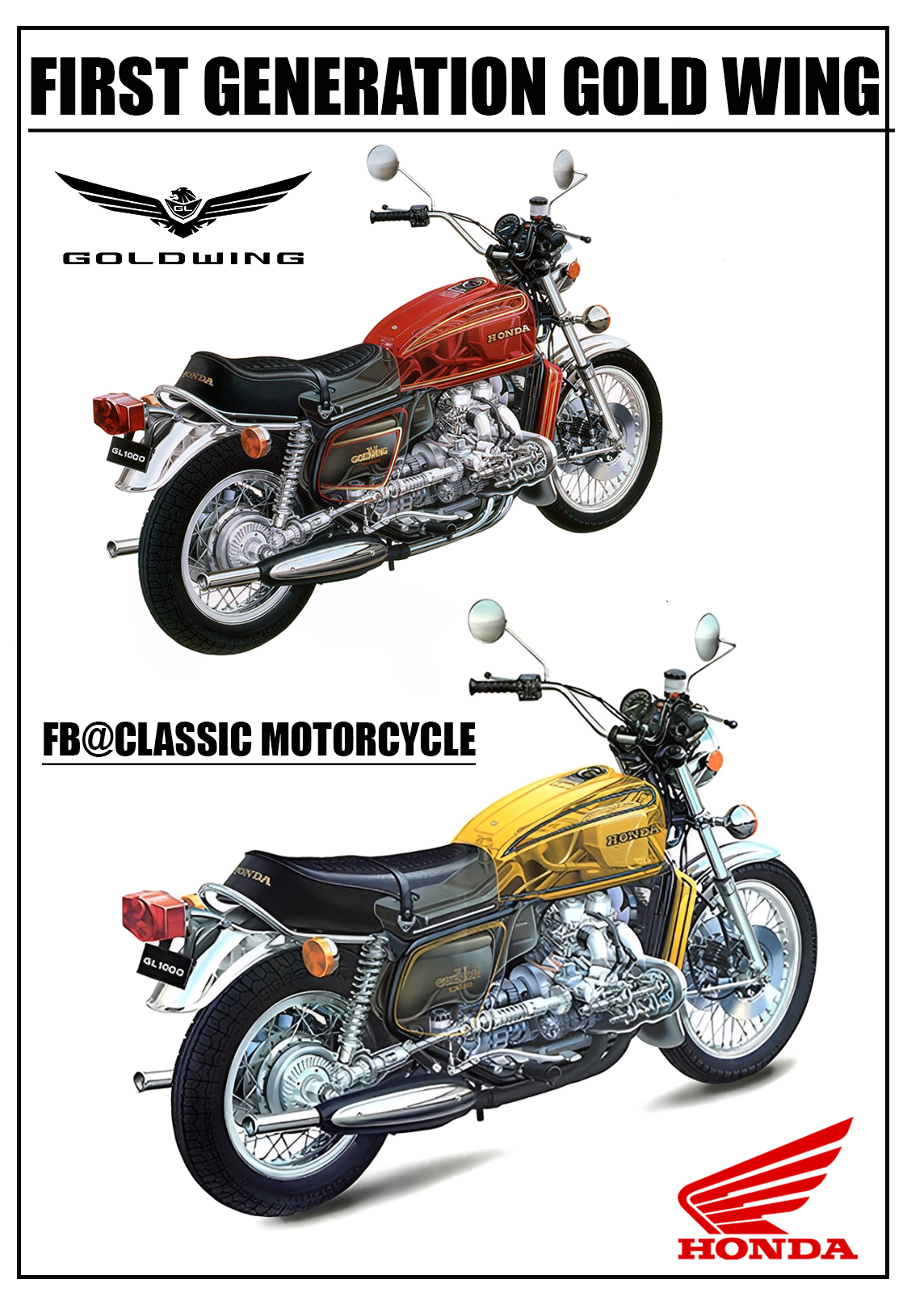 1976 Honda Gold Wing ( GL1000 )