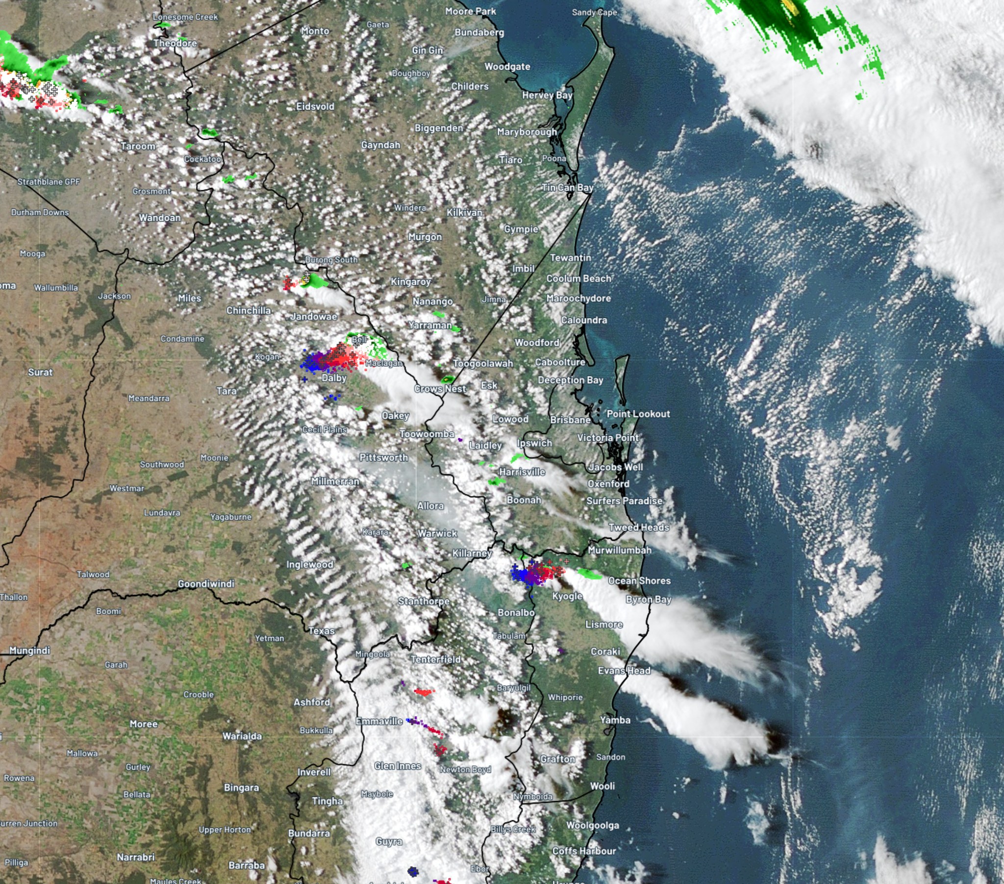 4PM SEQLD & NENSW UPDATE: Despite... - Higgins Storm Chasing | Facebook