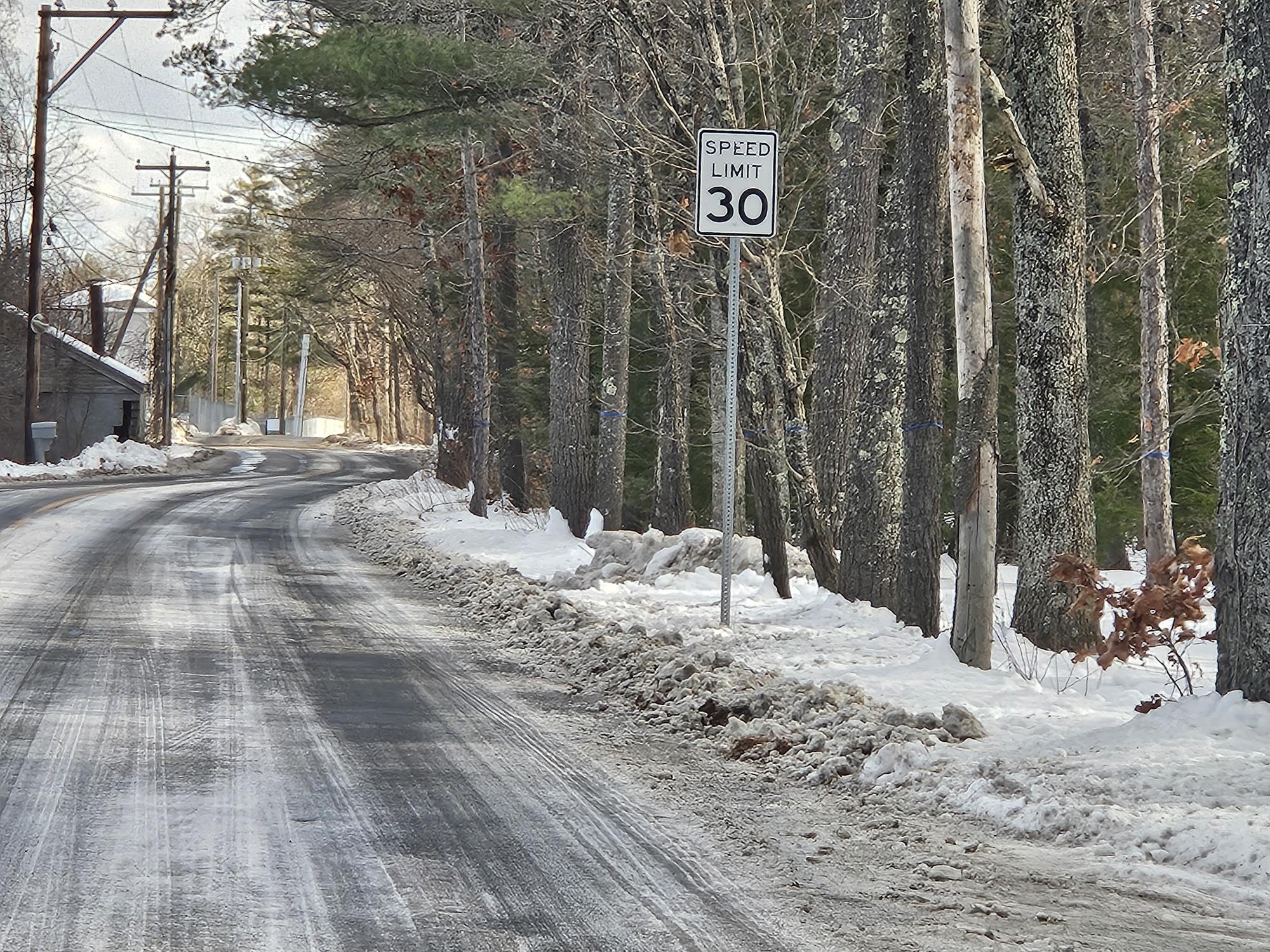 New - Roads were still snow-covered while scouting routes for the 2026 ...