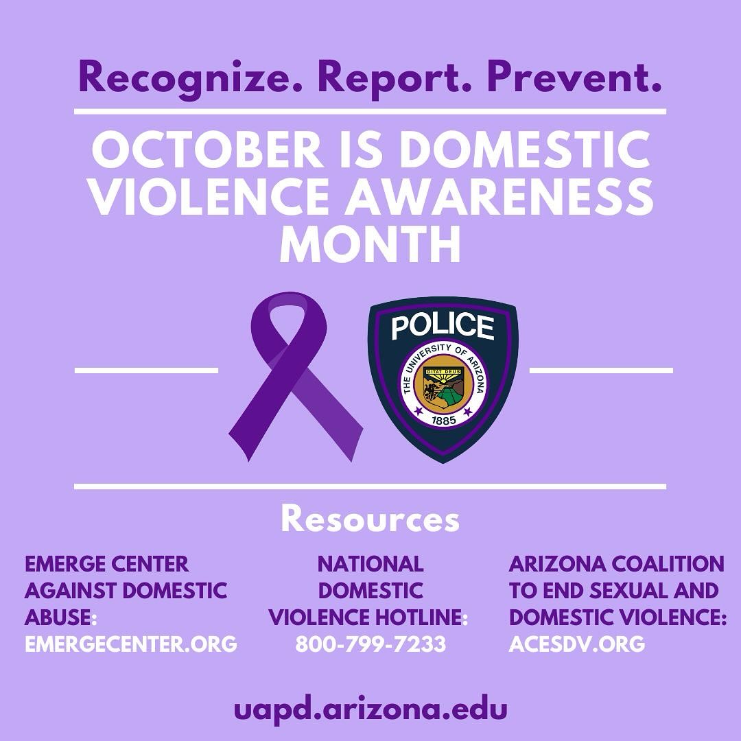 University - October is National Domestic Violence Awareness Month ...