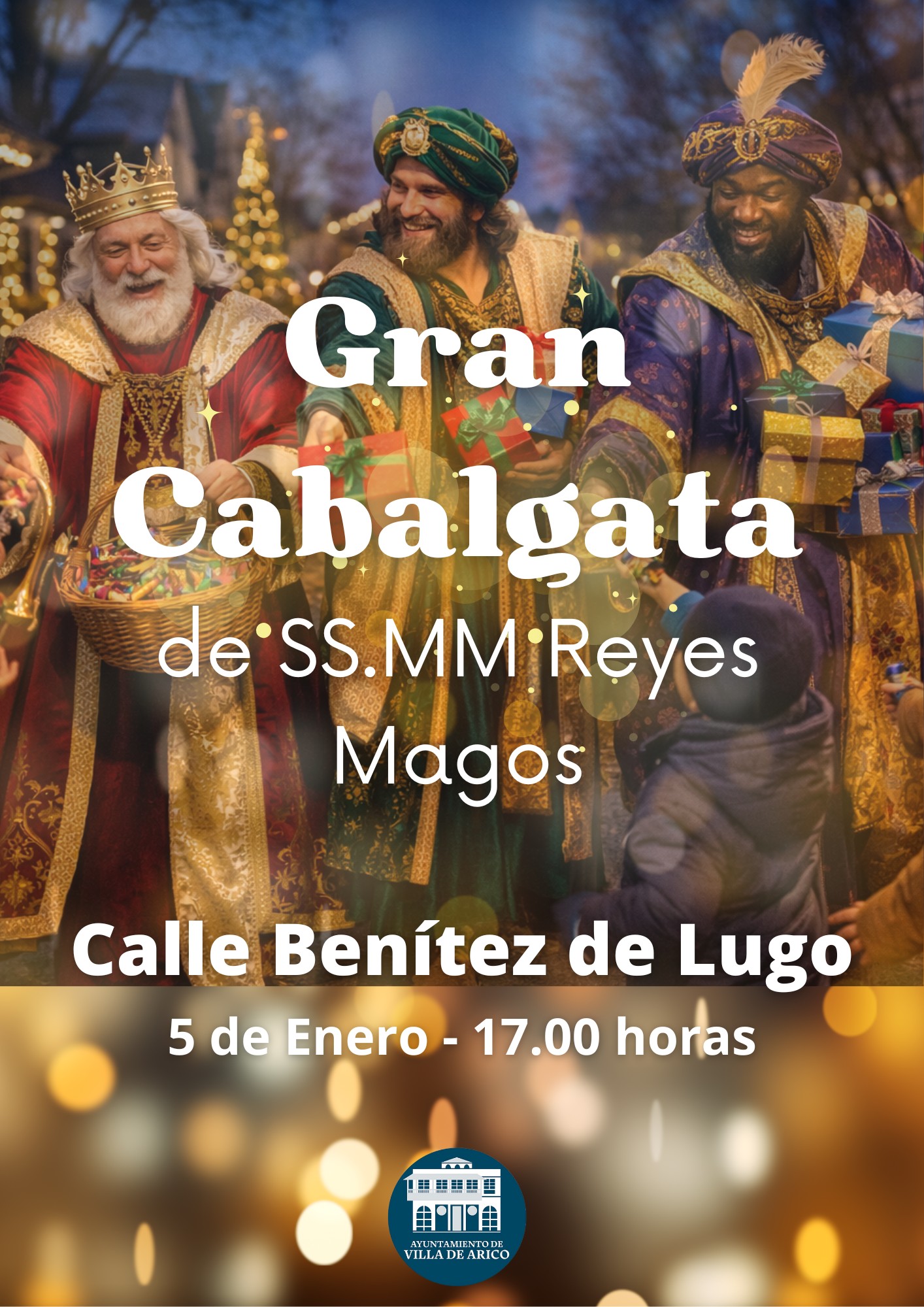 Ayuntamiento - ¡ 👑 La noche más mágica del año llega a Arico 👑 ! Sus ...