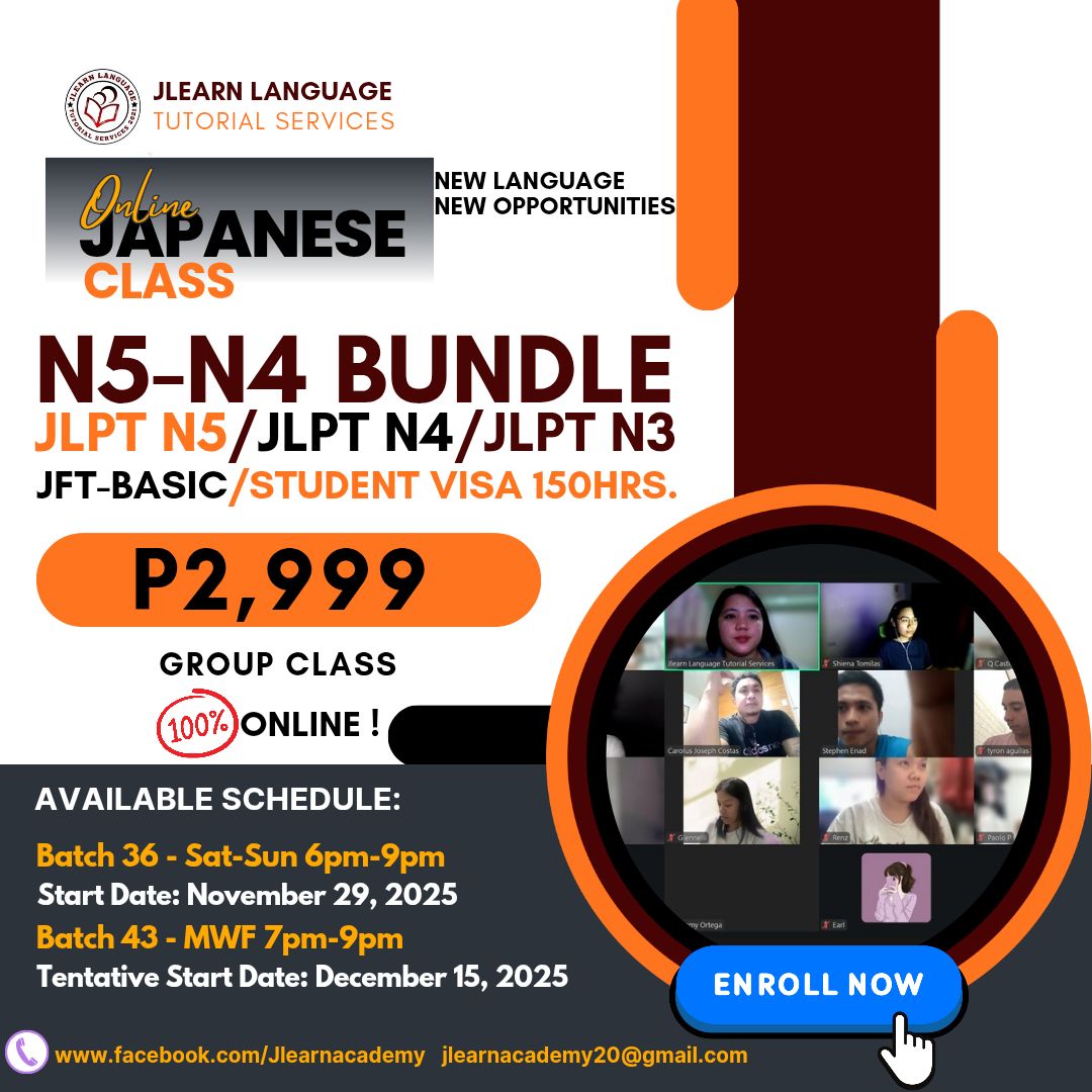 Jlearn Language Tutorial Services