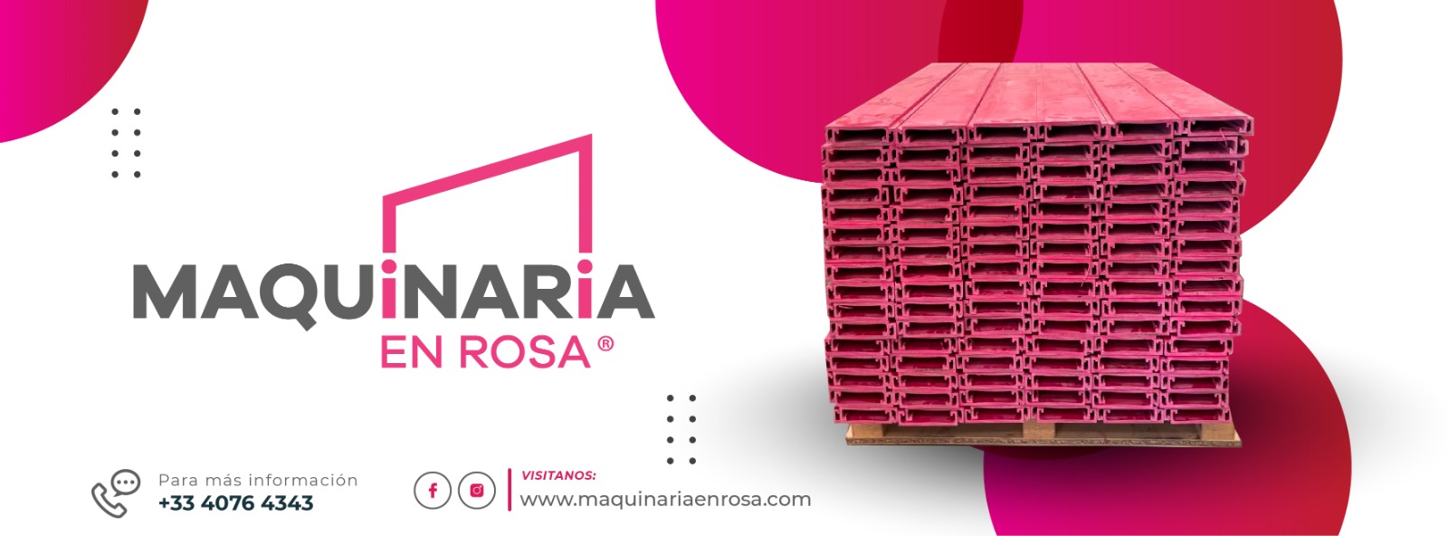 Maquinaria En Rosa