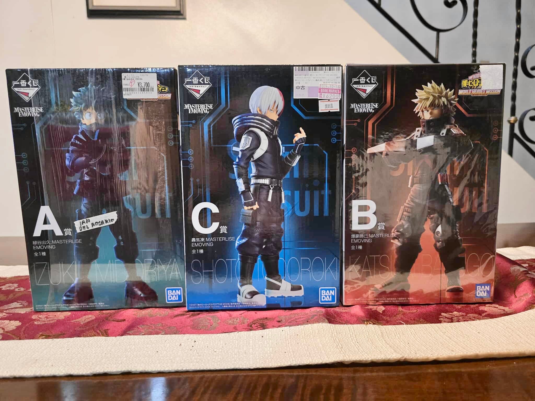 BeazToys - ‼️SOLD‼️ Mha world heroes mission (emoving) Set price 8k ...