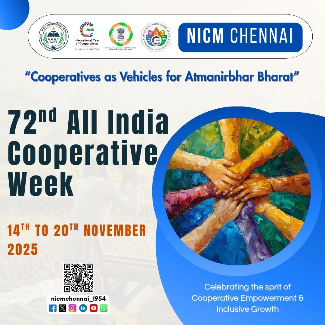 NICM... - Natesan Institute of Co-operative Management | Facebook