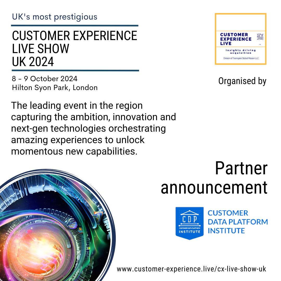Customer - We are excited to welcome CDP Institute as our Media Partner ...