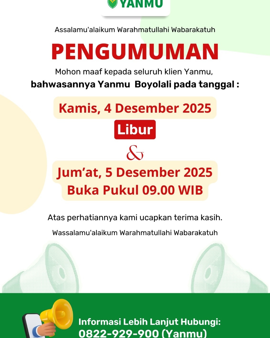 Yanmu - Ahli Saraf dan Tulang | Karangmalang