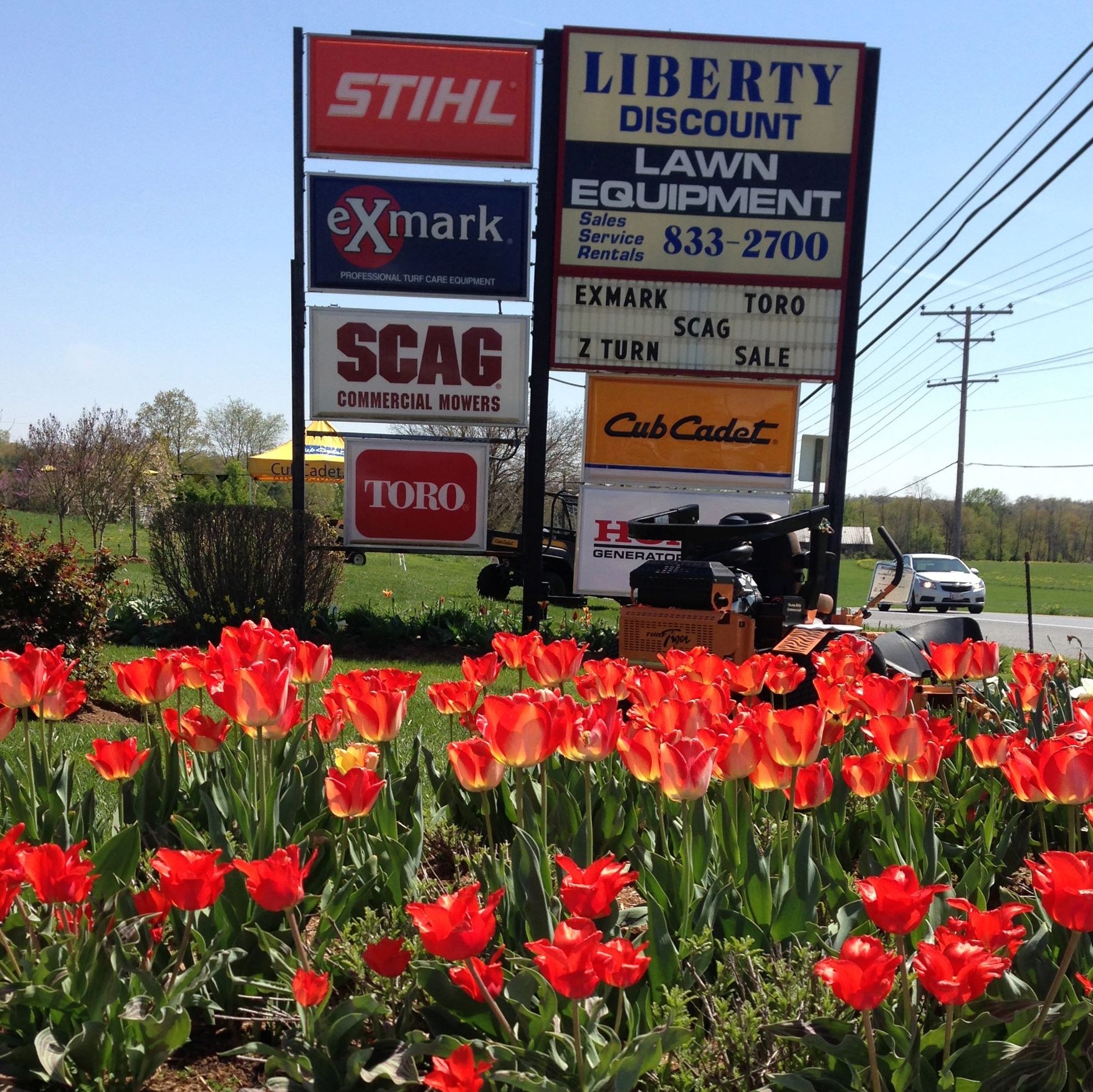 In stock ready to go A LIBERTY DISCOUNT LAWN EQUIPMENT Call or text us ...