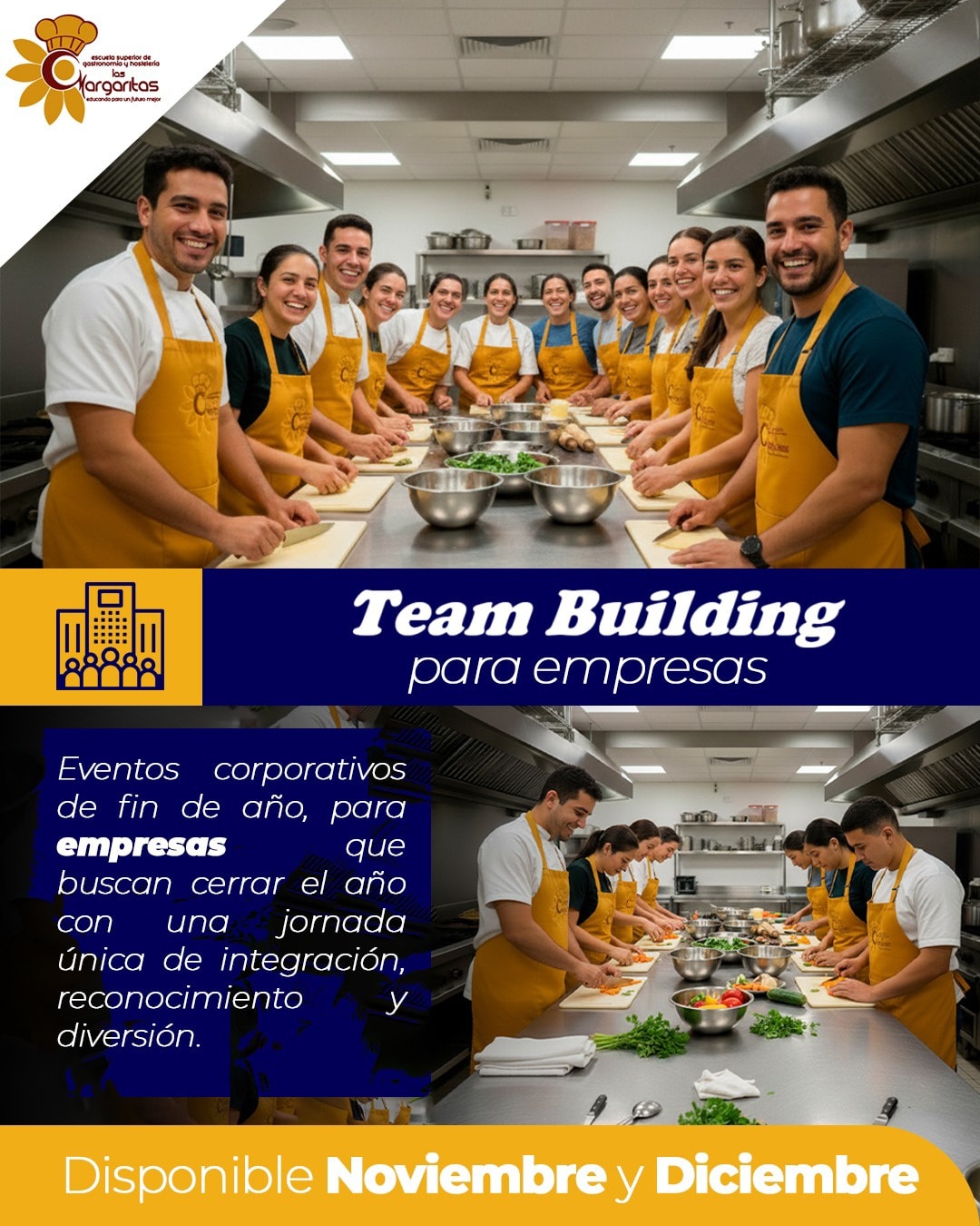 ACADEMIA - 👨‍🍳 ¡Cierra el año con sabor y trabajo en equipo! En Las ...