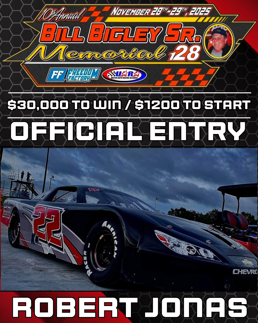 UARA - 🔥 OFFICIAL ENTRY #46 🔥 UARA National Super Late Models 10th ...