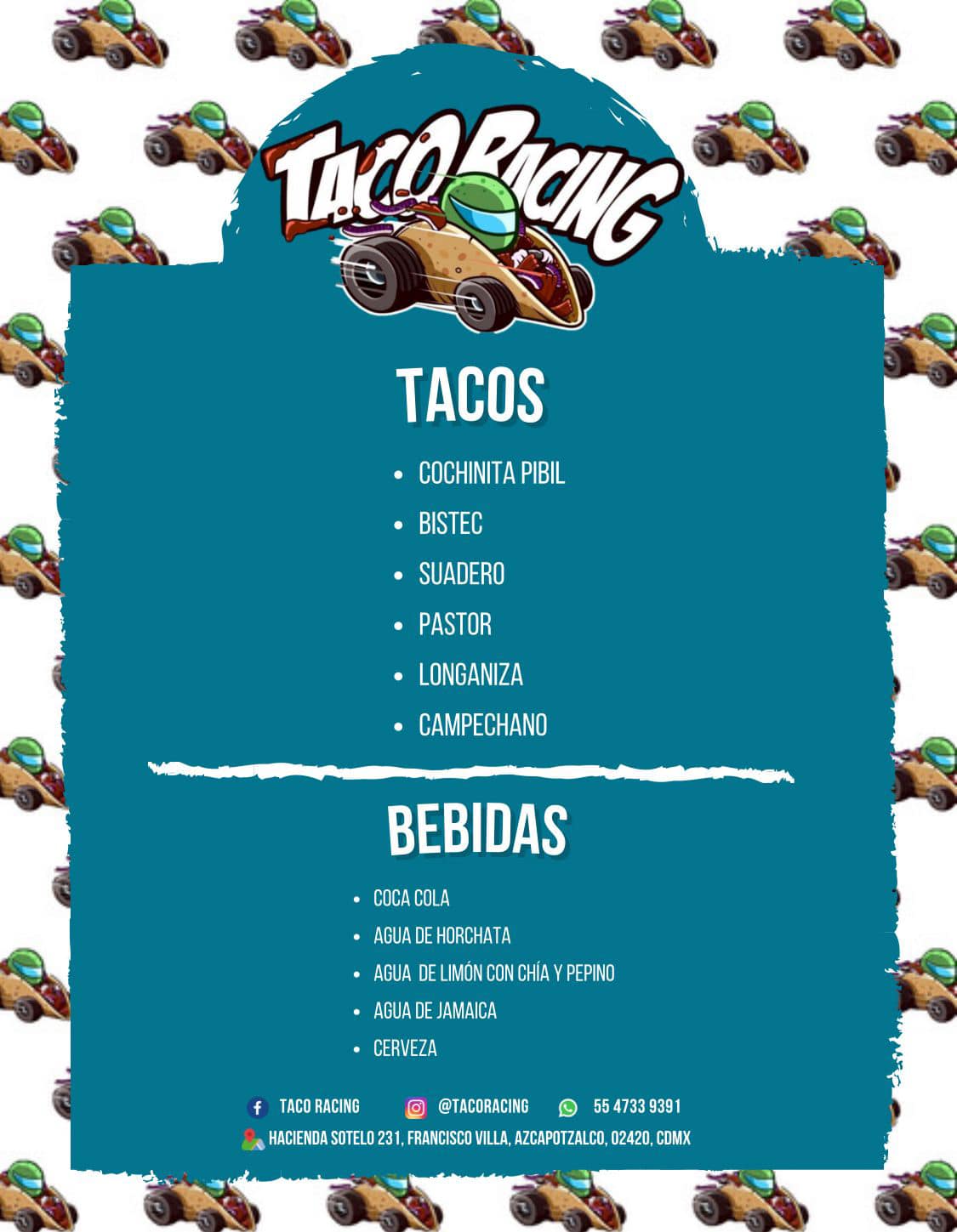 Taco Racing - Hoy los esperamos para que prueben las...