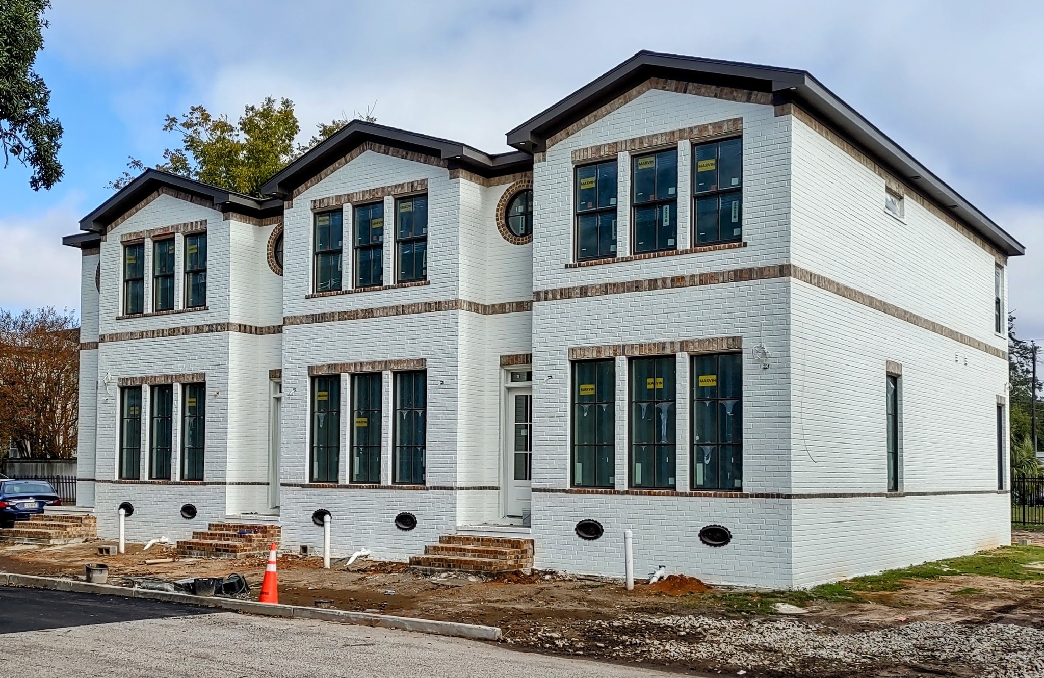 Mobile - Construction of the Jefferson Street Townhomes, a multi-unit ...