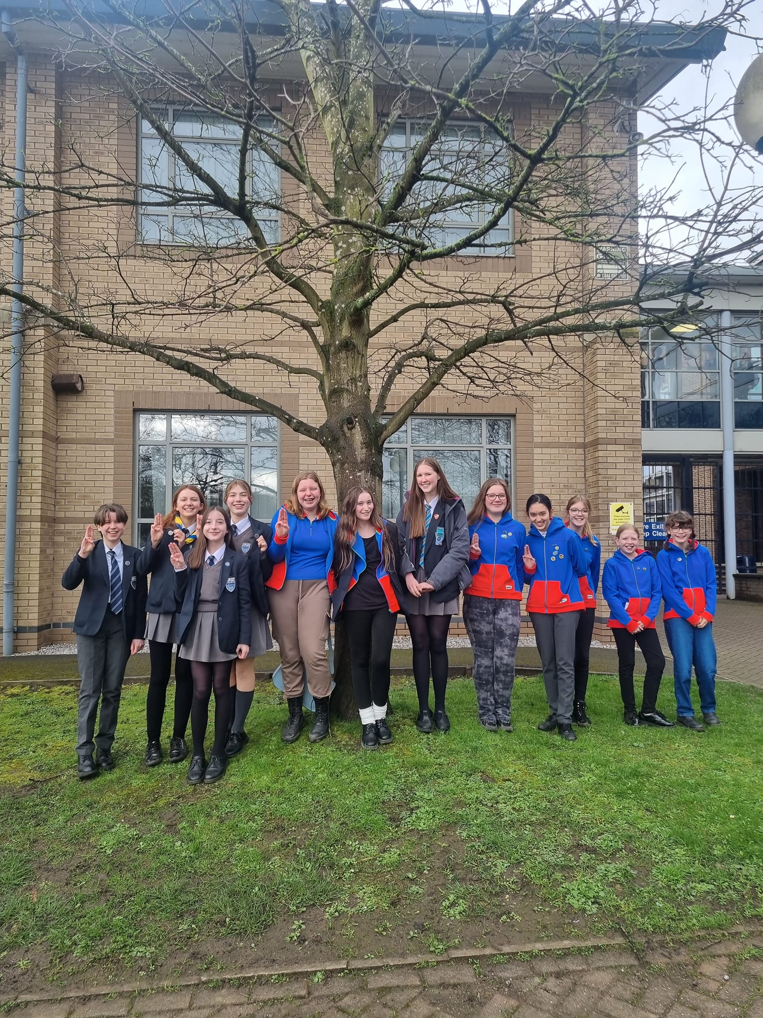 Abbey - Abbey Grange Guides and Rangers wore their uniform to school ...