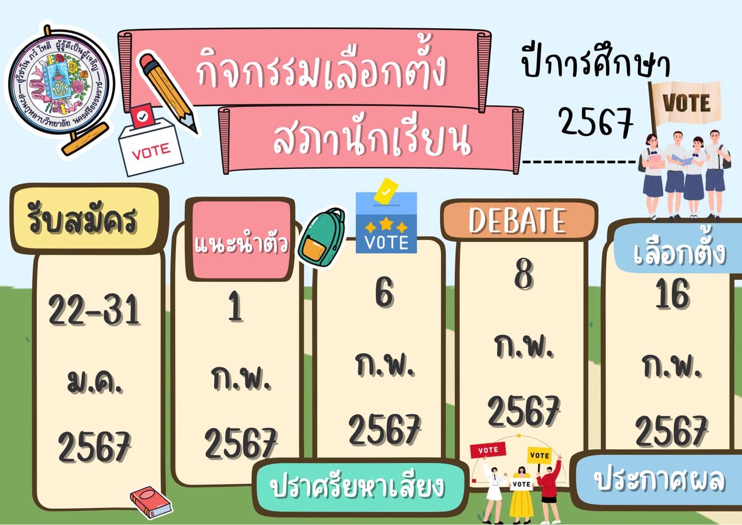 คณะกรรมการนักเรียน Suankularb Wittayalai Nakhon Si Thammarat School ...