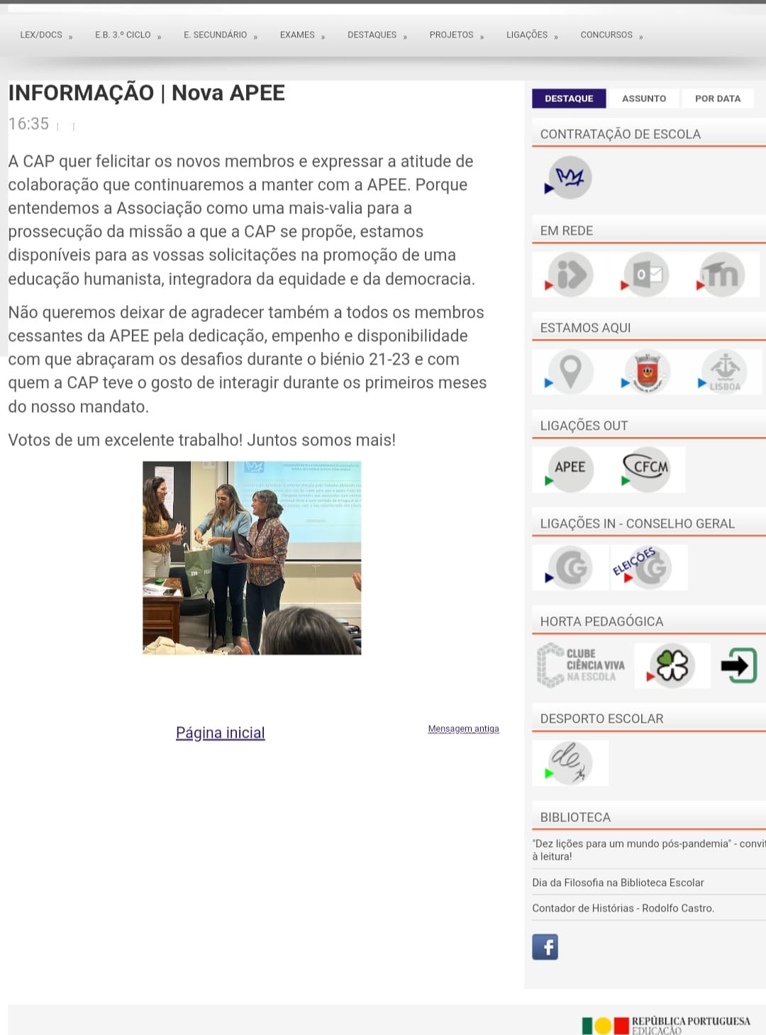 Associação de Pais e Encarregados de Educação da ESRDA