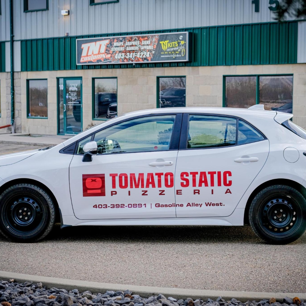 🍕 Revving up Tomato Static... - TNT Customs Graphics & Signs | Facebook