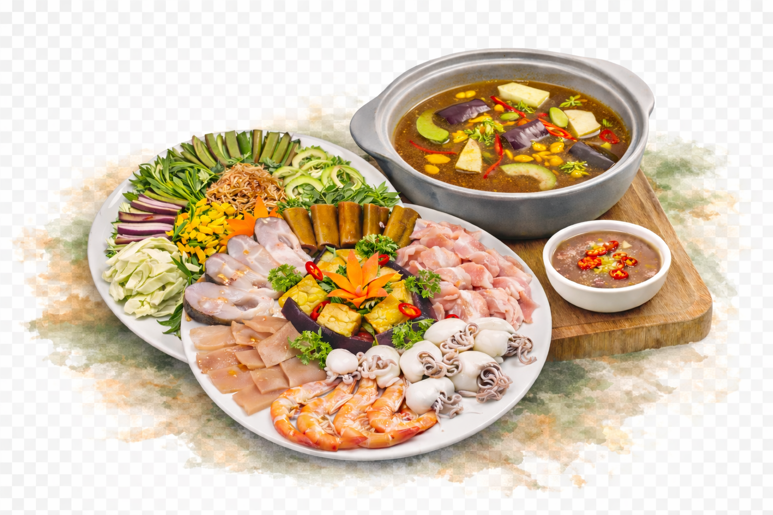 Lẩu Mắm Rau Đồng Cần Thơ - Ngọc Huyền | Can Tho