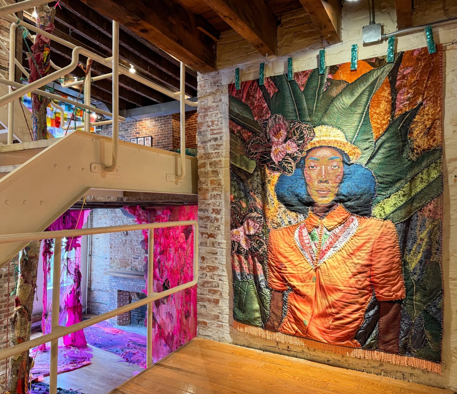 Josef Frank's Manhattan textile at Sven-Harrys Konstmuseum