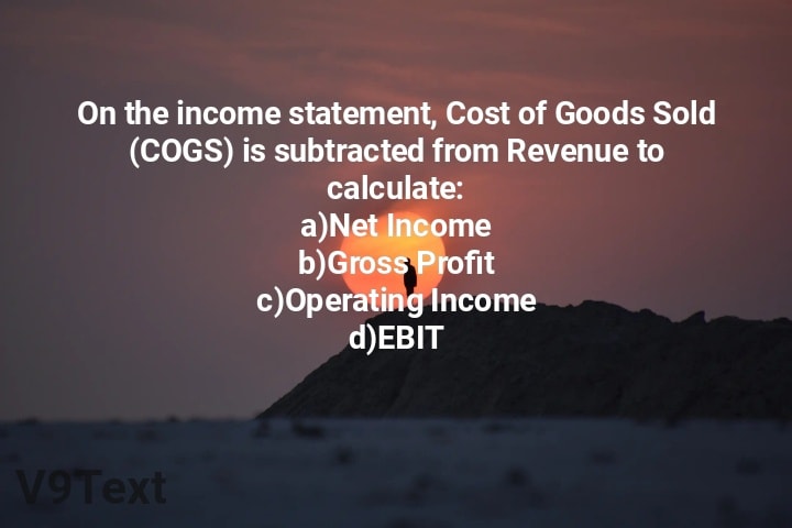 On the income statement, Cost of... - Accounting and finance | Facebook