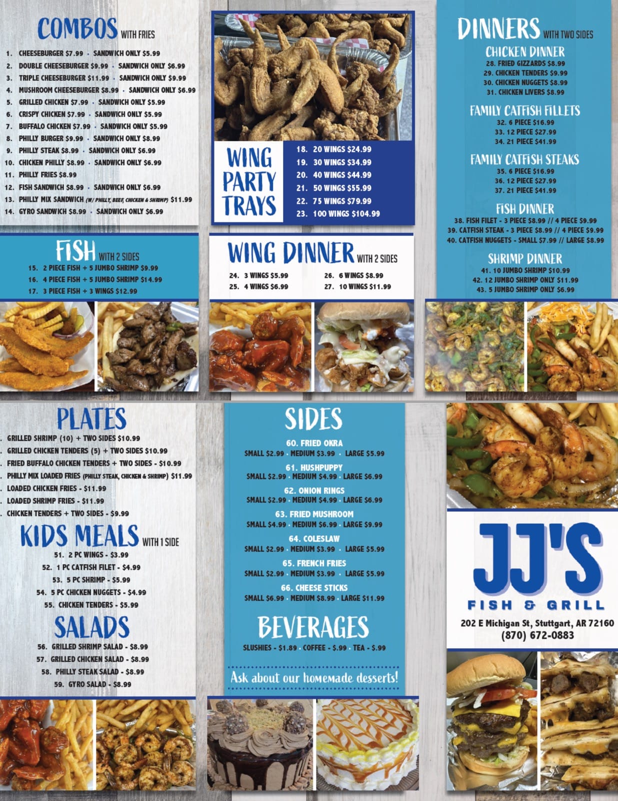 JJ Fish & Grill | Stuttgart AR
