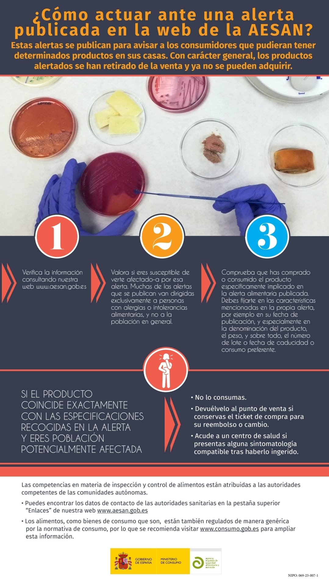 📲 Si has visto una alerta alimentaria publicada en nuestra web ...