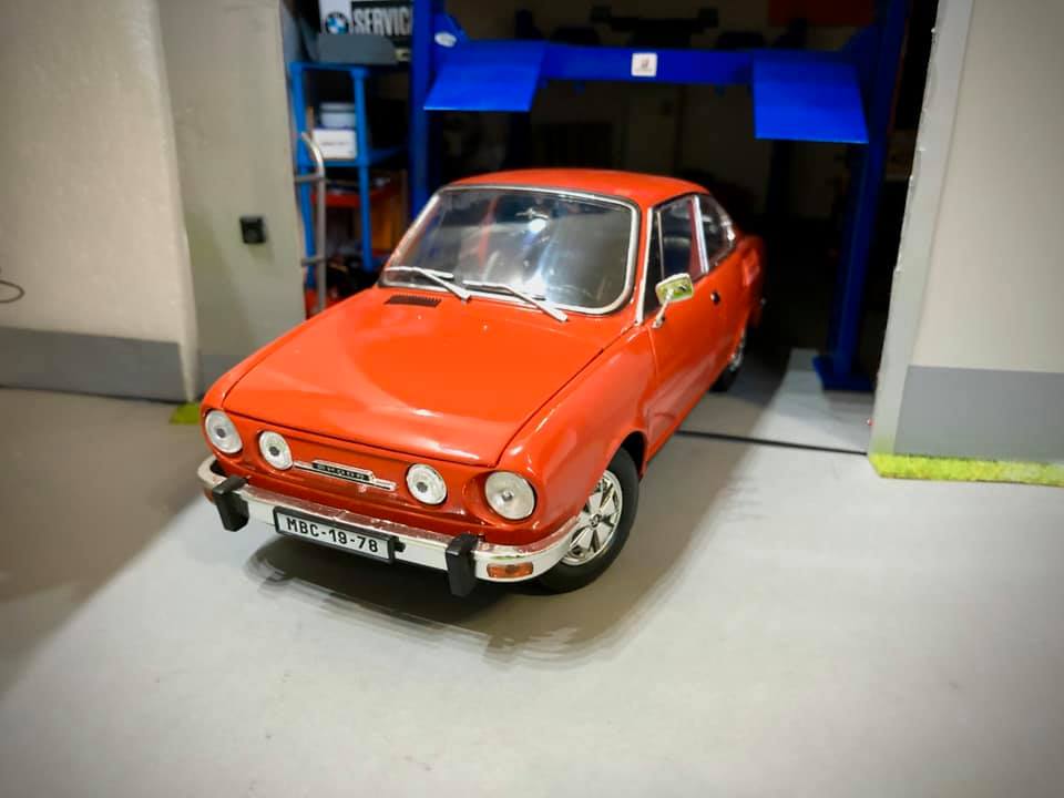 1:72 Skoda 120L model car by ABREX - simply small cars #skoda