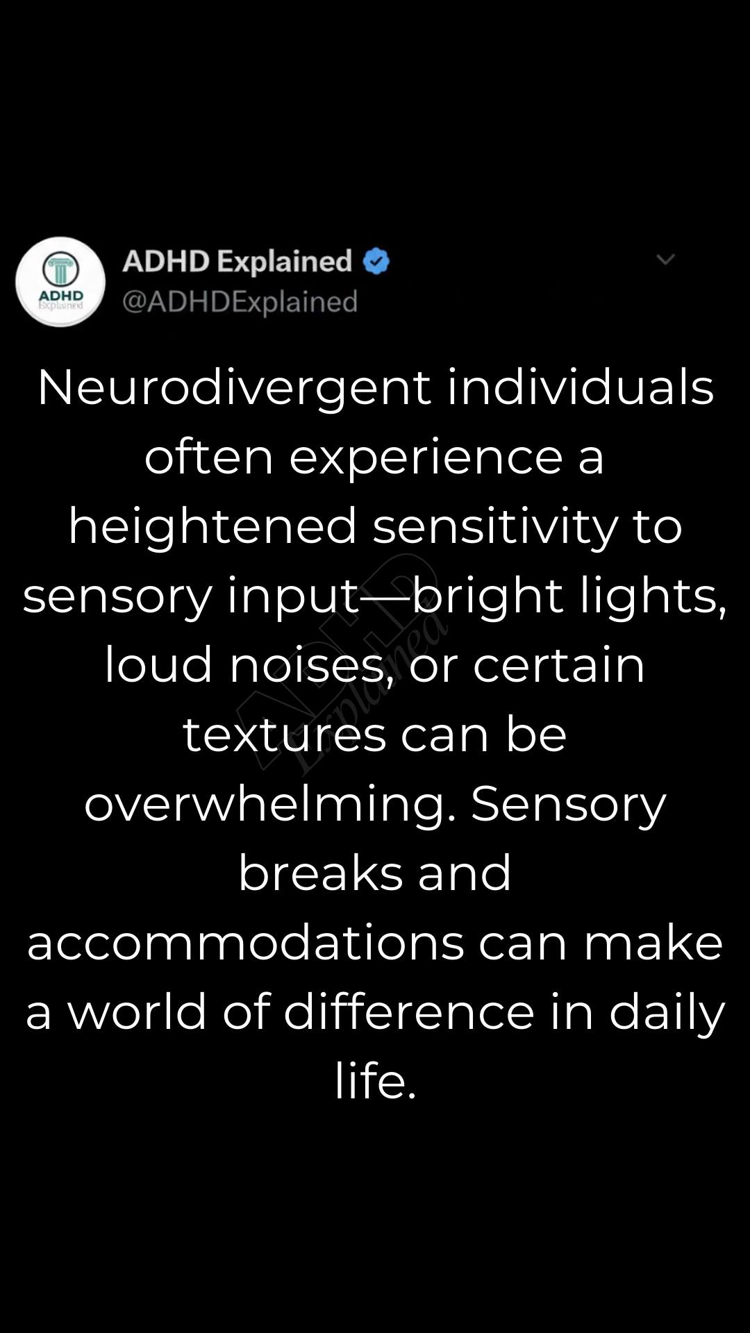 Curated visual reference: Visual Reference: Adhd Explained When The World Feels Too Loud Adhd Sensory